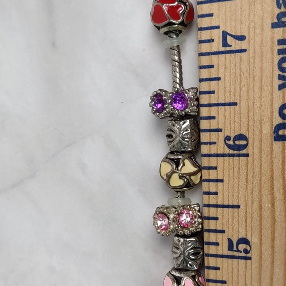 Pandora-style Charm Bracelet - Picture 7 of 10